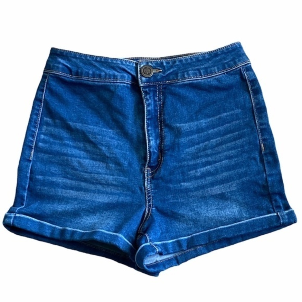 Boom Boom Stretchy High Waisted Denim Shorts Sz. 7